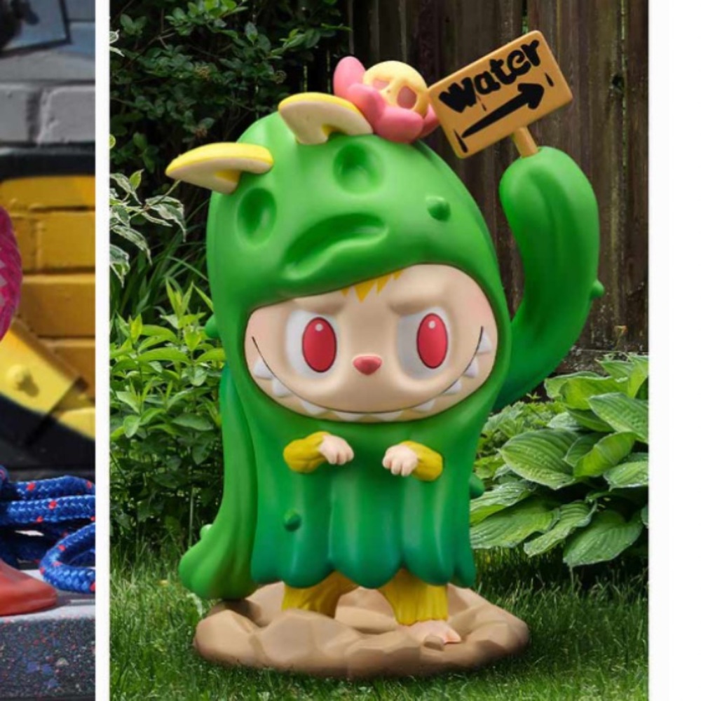 Labubu “Almost Hidden” figurine, NWT Authentic